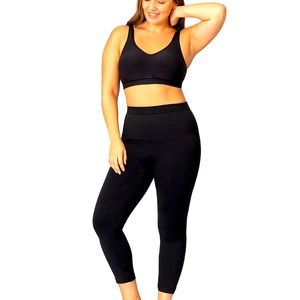 Empetua mid waist shaping Capri leggings